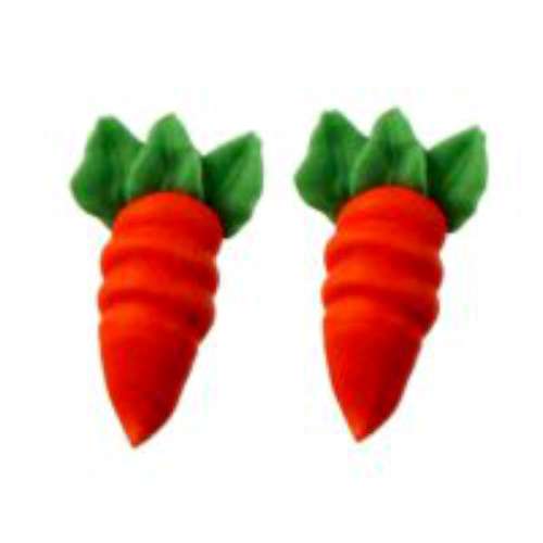 Carrot Edible Sugar Decorations - Click Image to Close